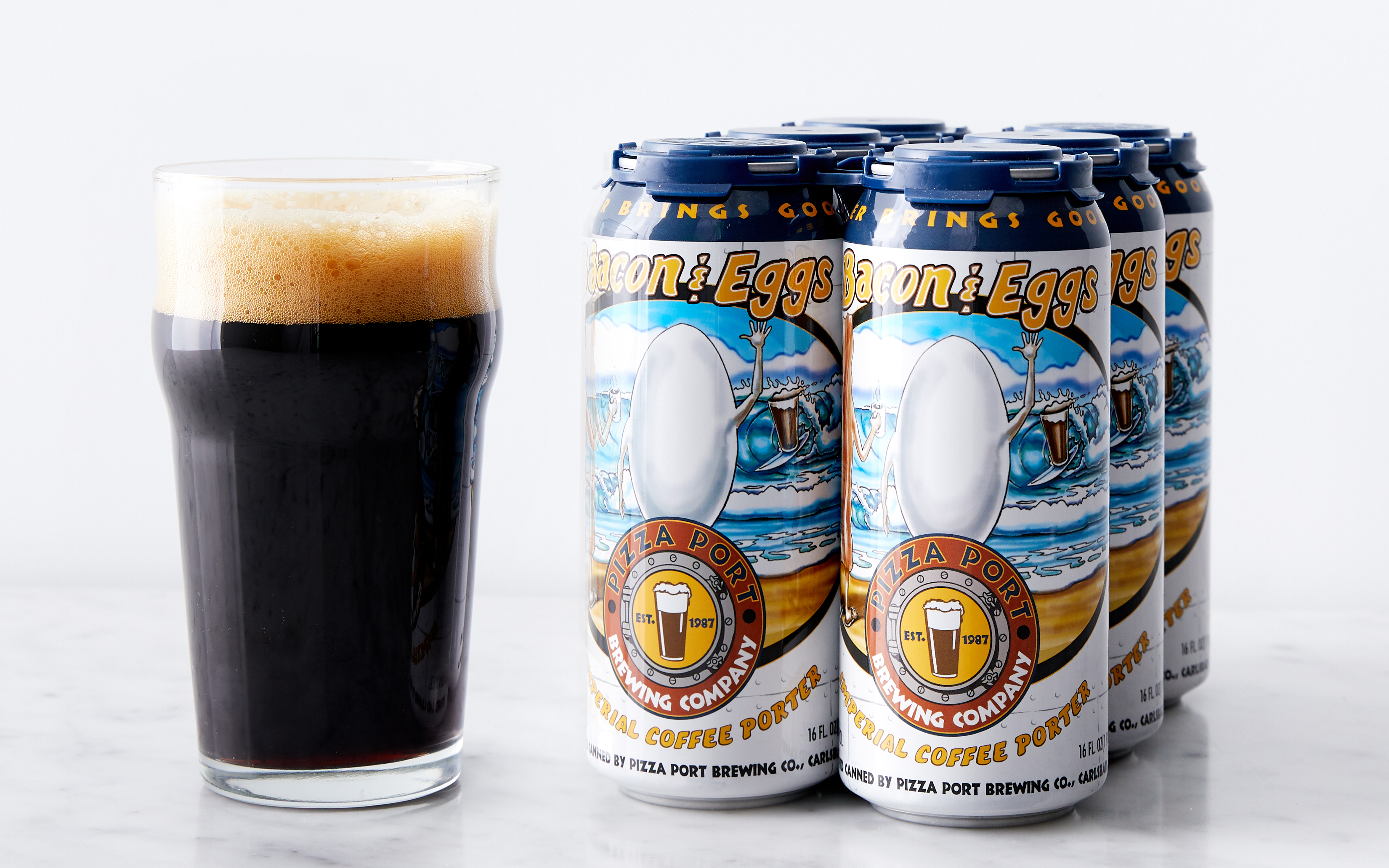 Bacon & Eggs Imperial Coffee Porter Pizza Port SF Bay Good Eggs